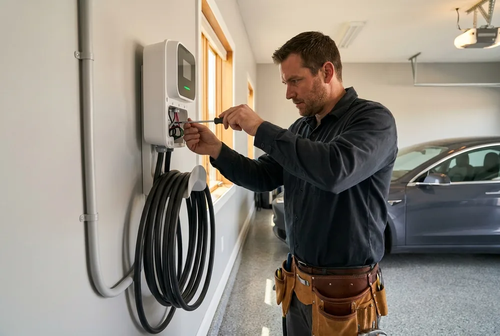 EV Charger Installation by Xpert Electric in Becker, MN